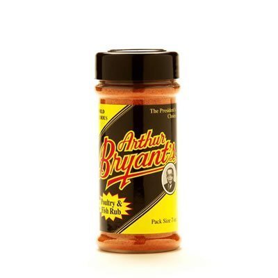 Arthur Bryant's BBQ Barbecue Fish and Poultry Rub 6 oz (3 Pack)